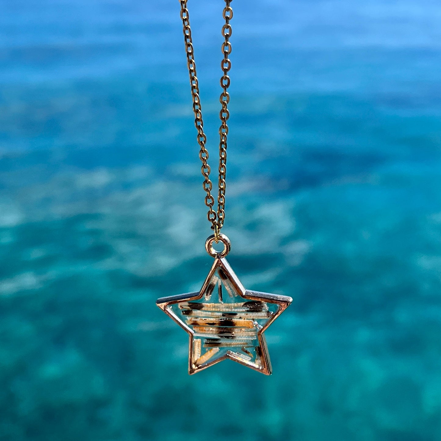 Lionfish Star Bezel Necklace