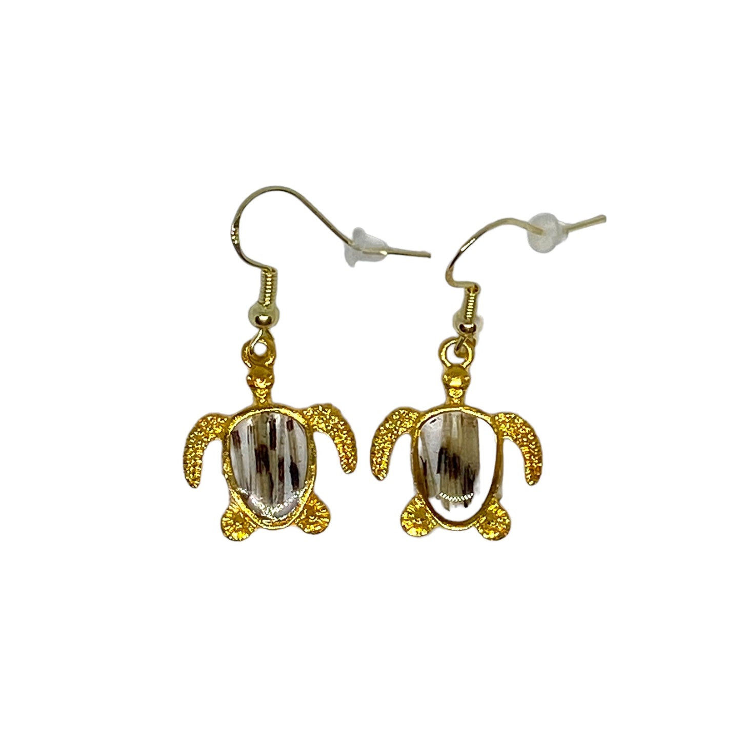 Lionfish Sea Turtle Dangle Earrings