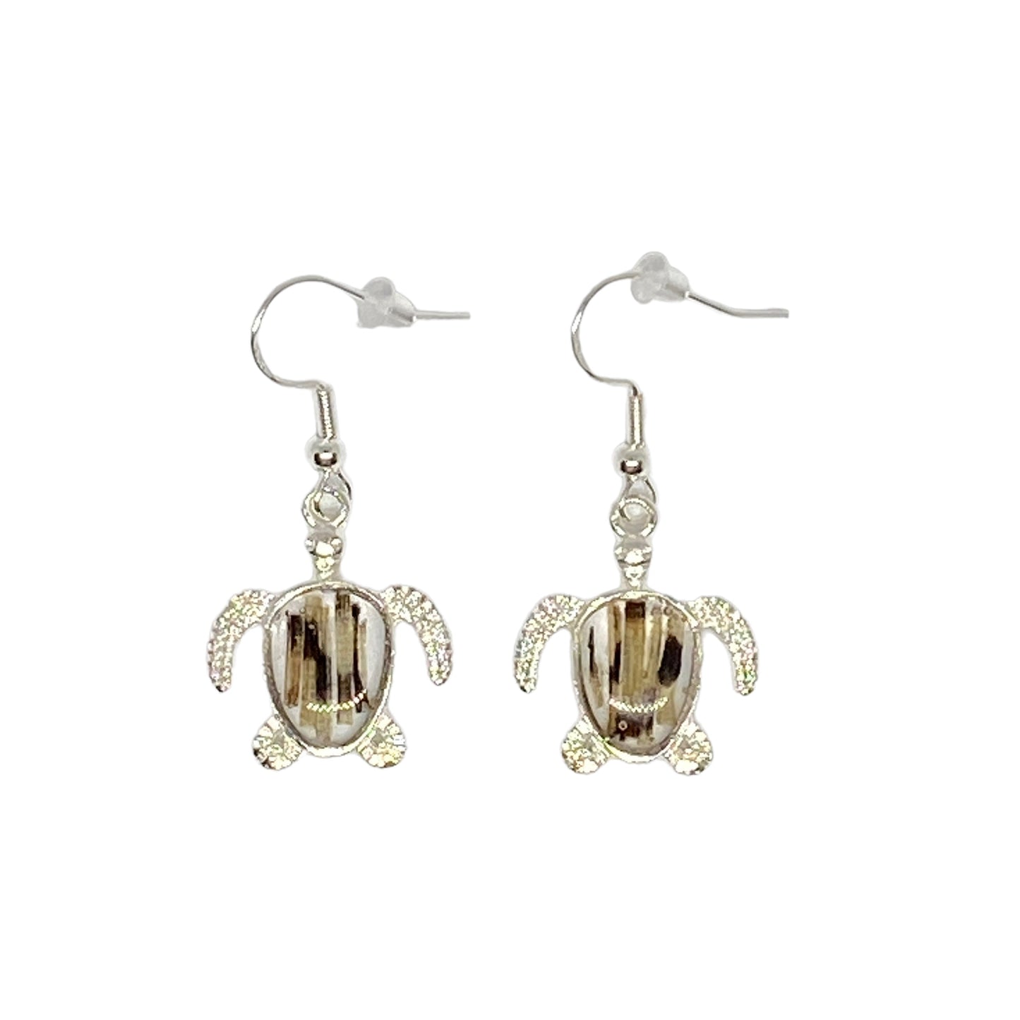 Lionfish Sea Turtle Dangle Earrings